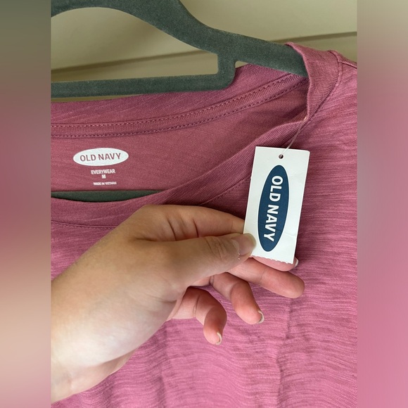 Brand new women’s old navy long sleeve top in a off pink rose color size M - Picture 3 of 8